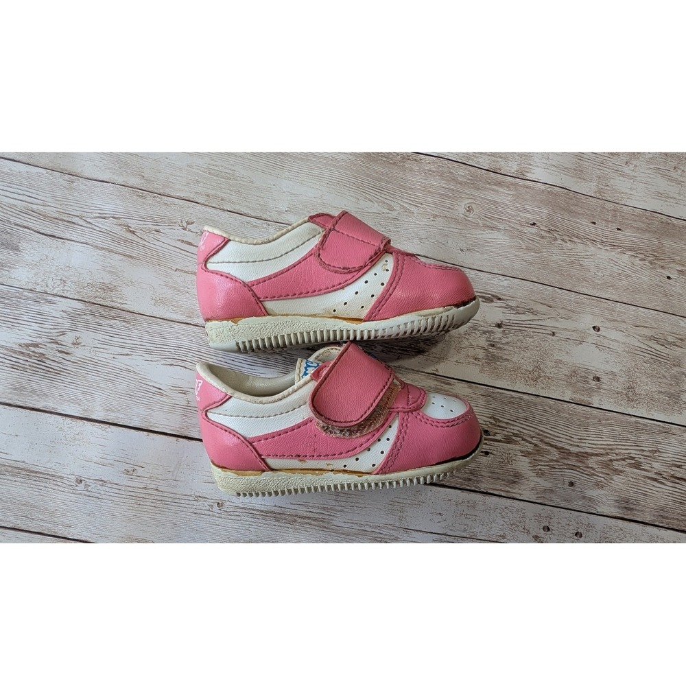 Vintage 1980s Smurf Pink toddler shoe size 3 - Picture 2 of 5